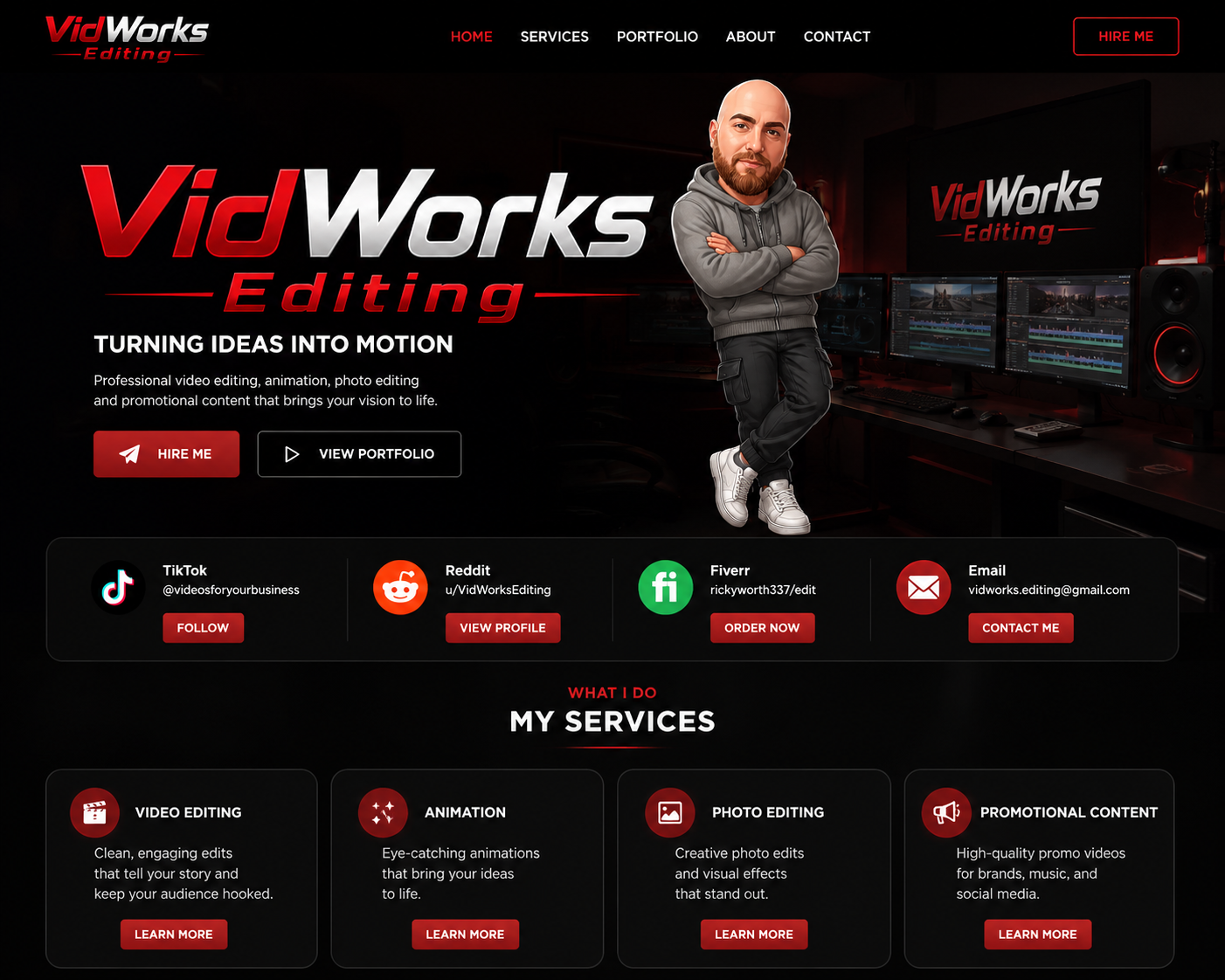 VidWorks Editing